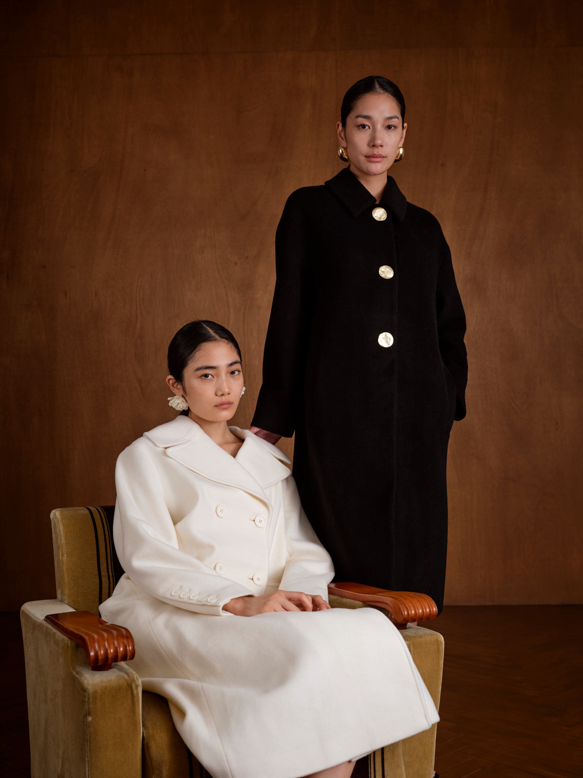 Oversize Single-Breasted Coat